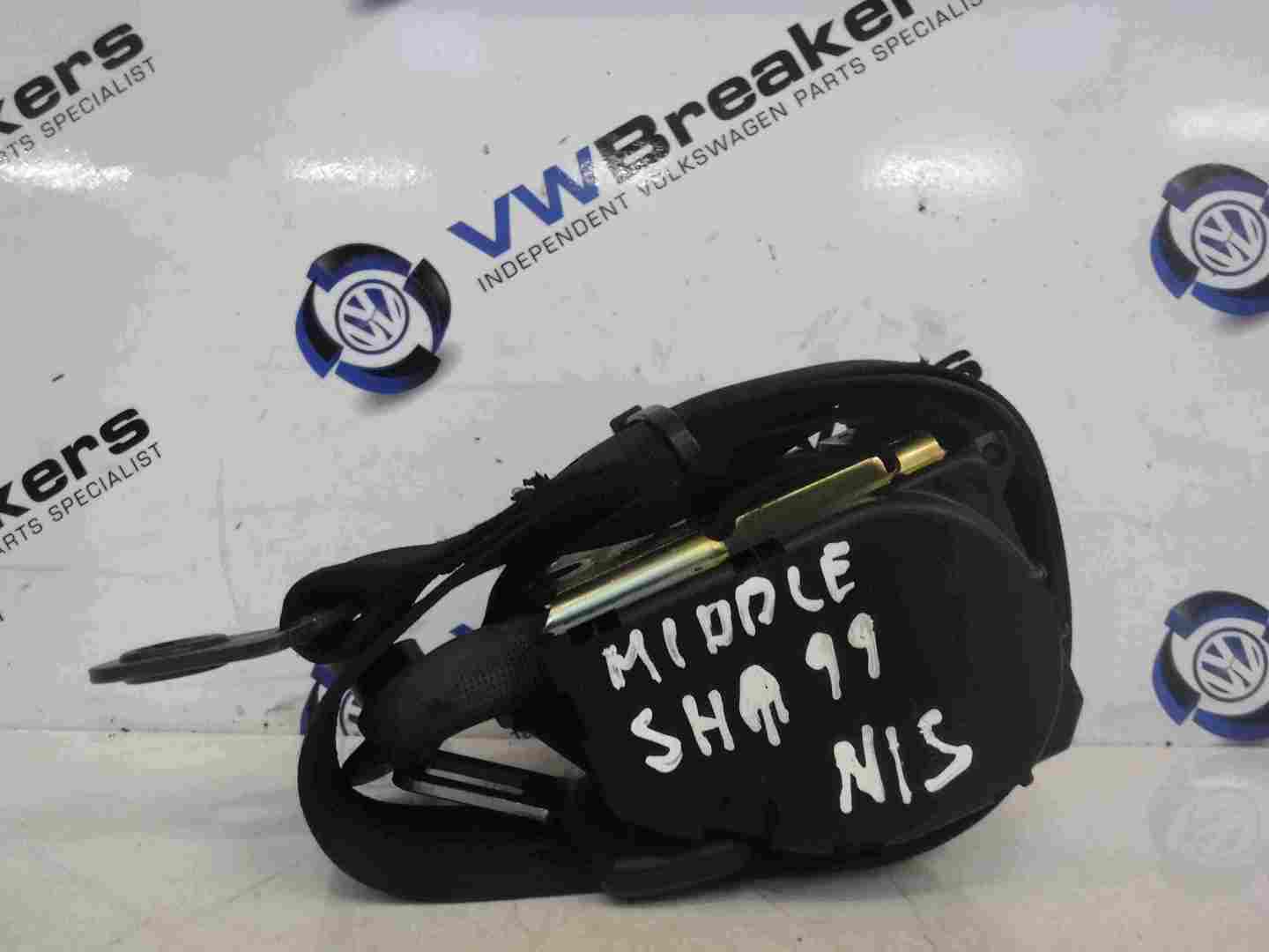 Volkswagen Sharan 2000-2004 Centre Rear Seat Belt