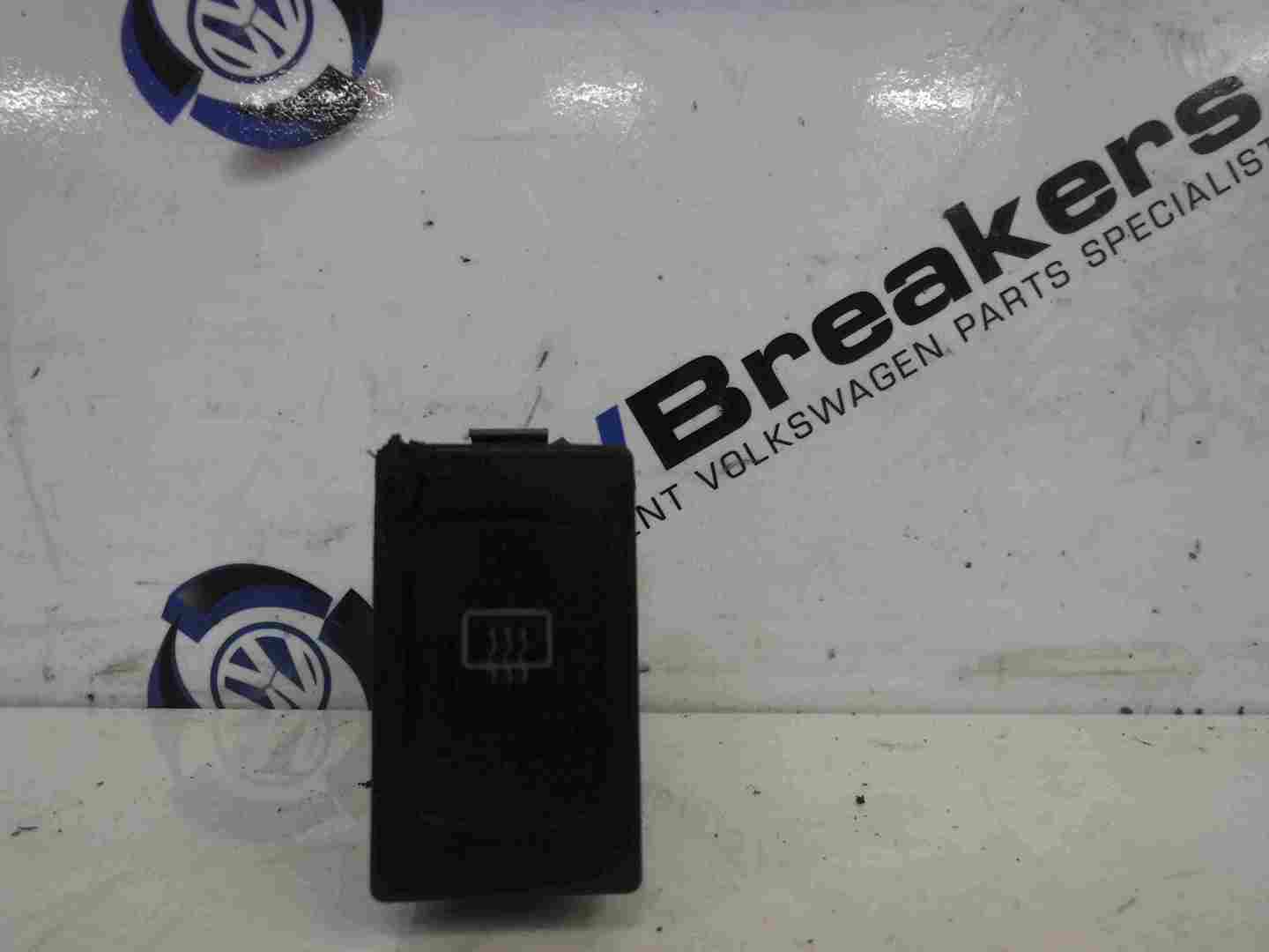 Volkswagen Sharan 2000-2009 Rear Demister Switch Button 7M3959621
