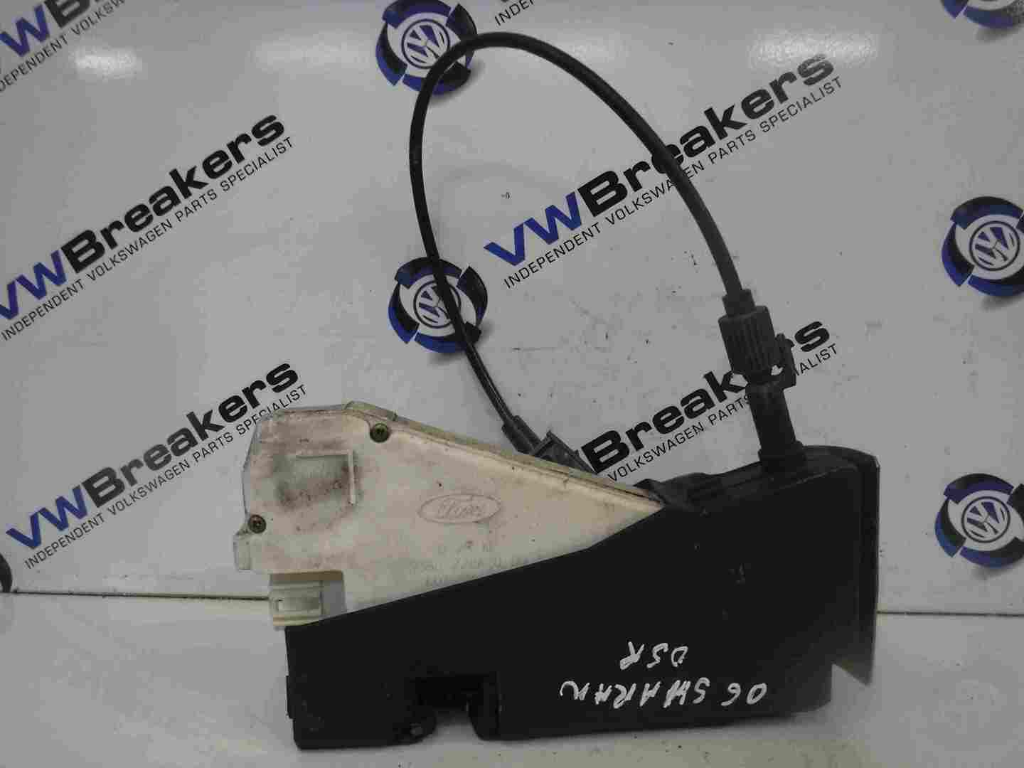 Volkswagen Sharan 2003-2009 Drivers OSR Rear Door Lock Mechanism 7M3839012A