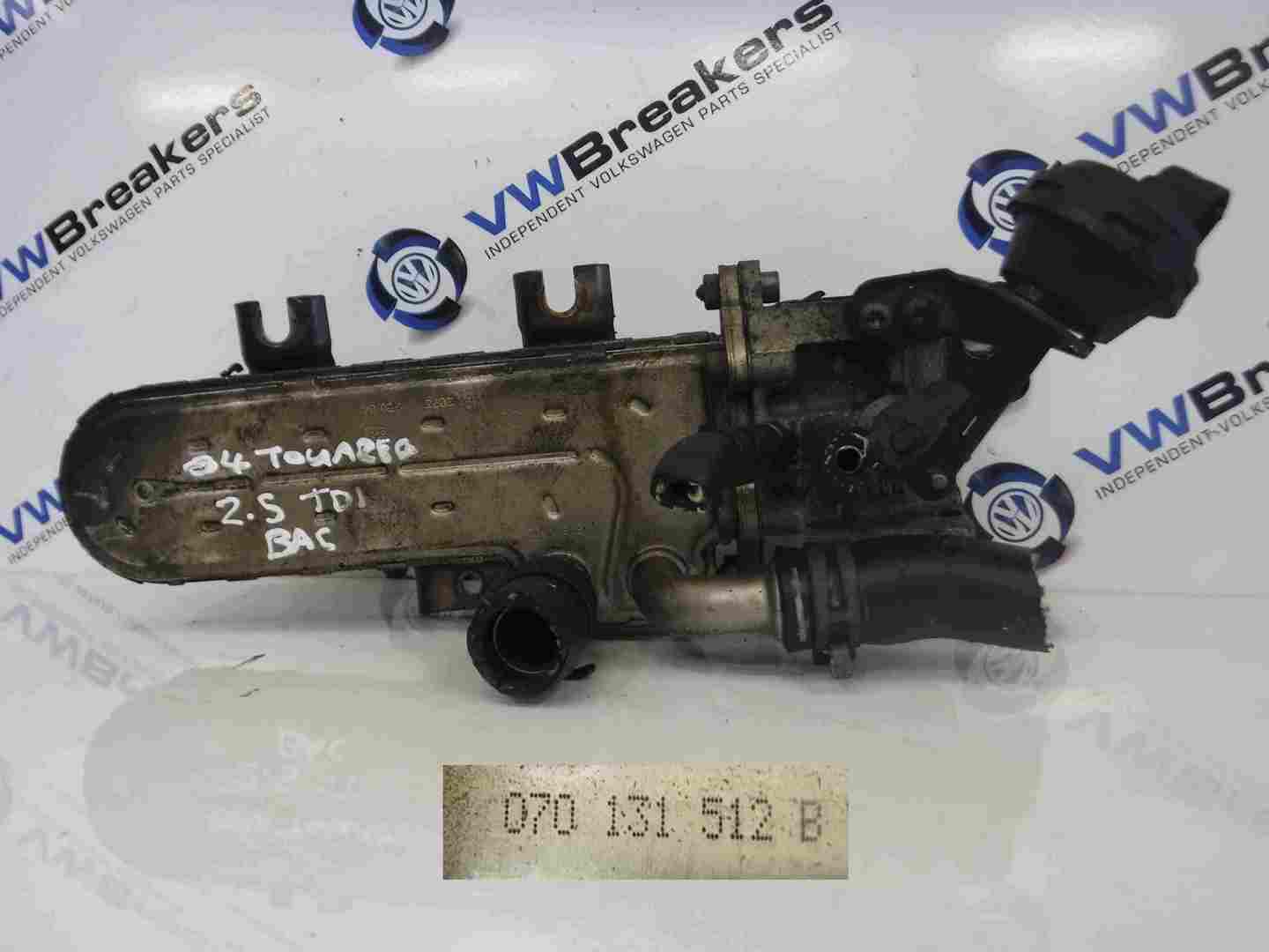 Volkswagen Touareg 2002-2007 2.5 TDI EGR Valve Cooler 070131512B