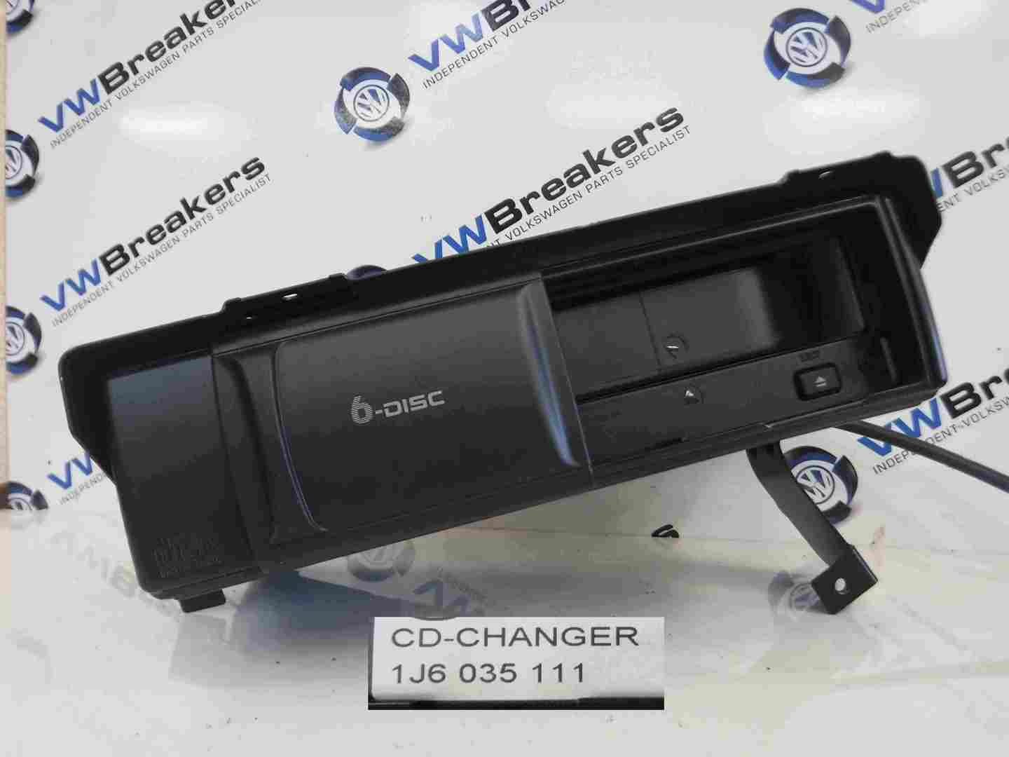 Volkswagen Touareg 2002-2007 6 Disc CD Changer 1J6035111