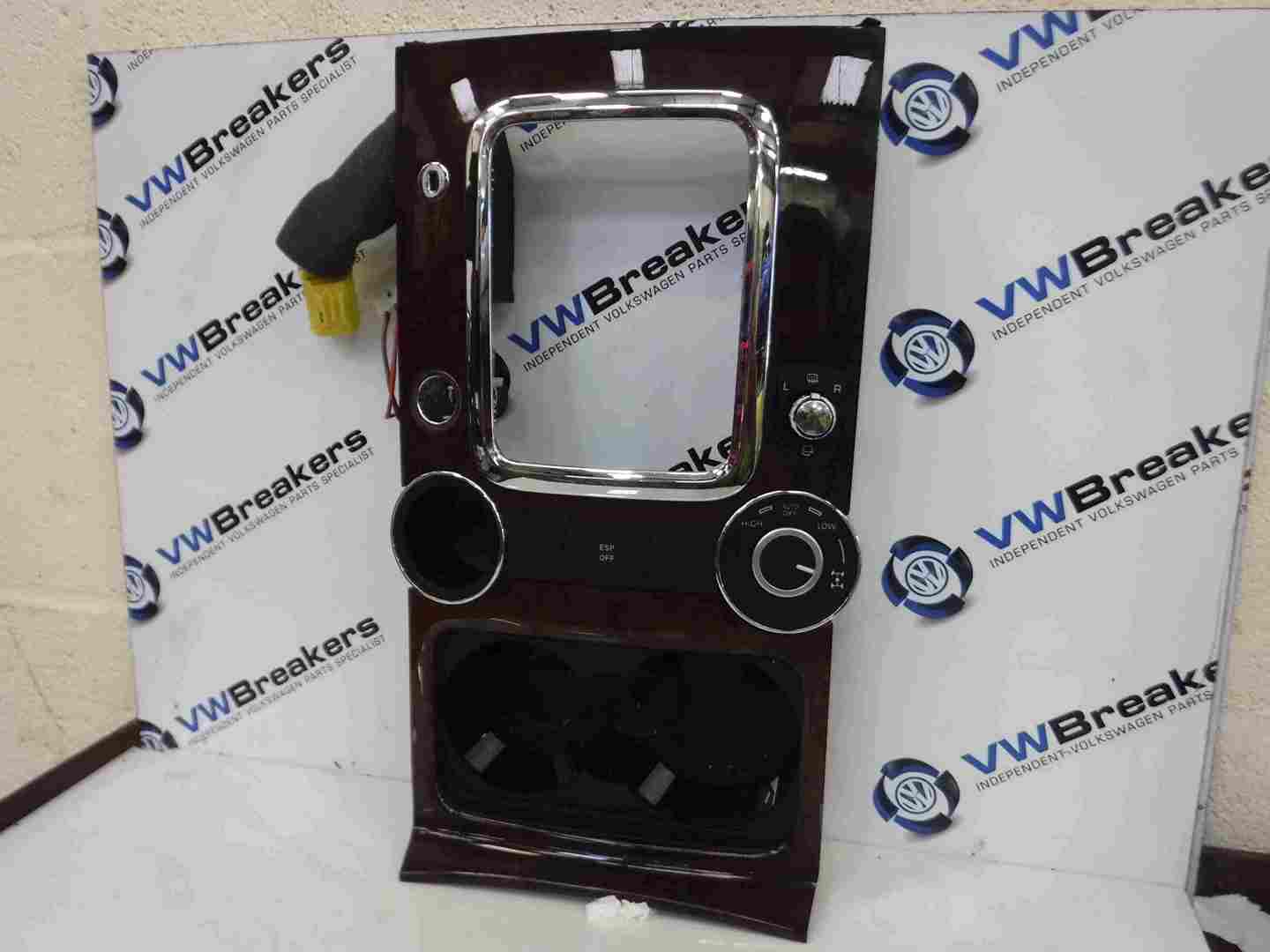 Volkswagen Touareg 2002-2007 Complete Centre Console Surround Buttons Cup Holder