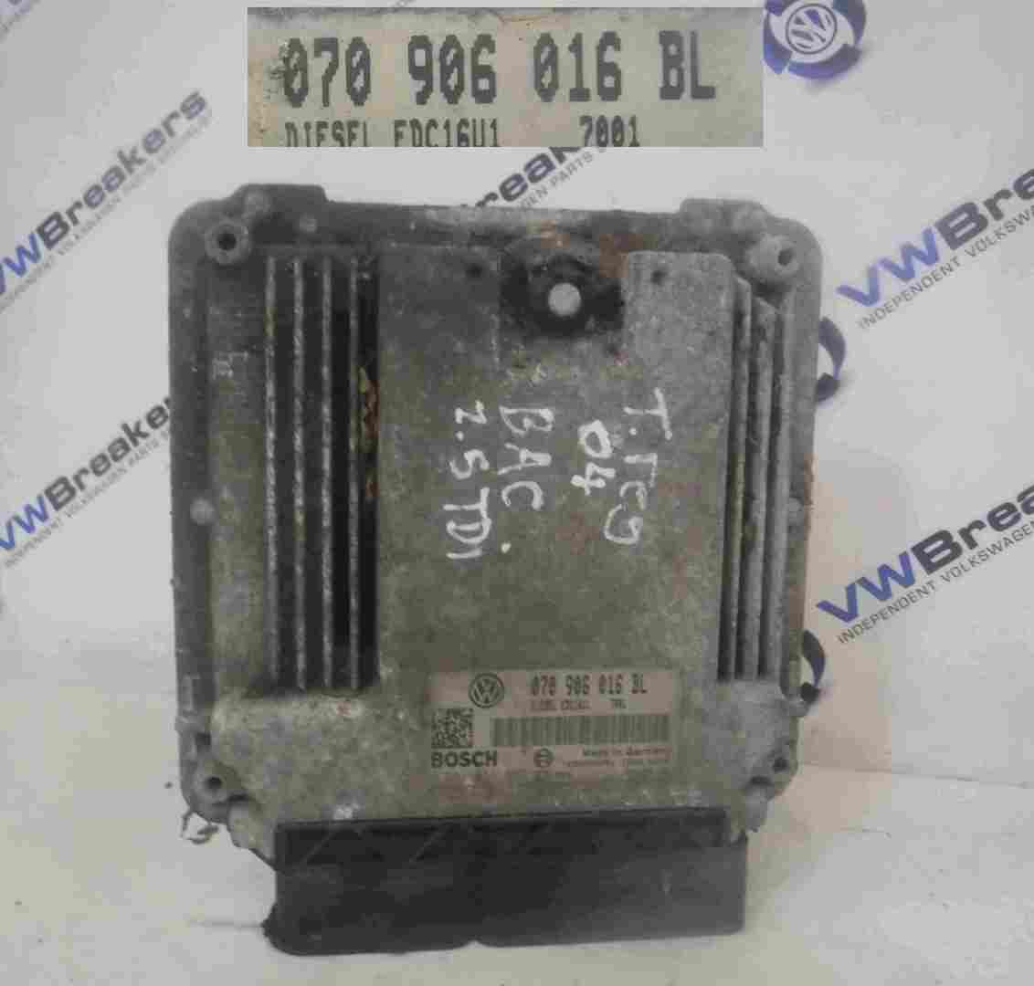 Volkswagen Touareg 2002-2007 Engine Control Unit ECU Computer 070906016BL