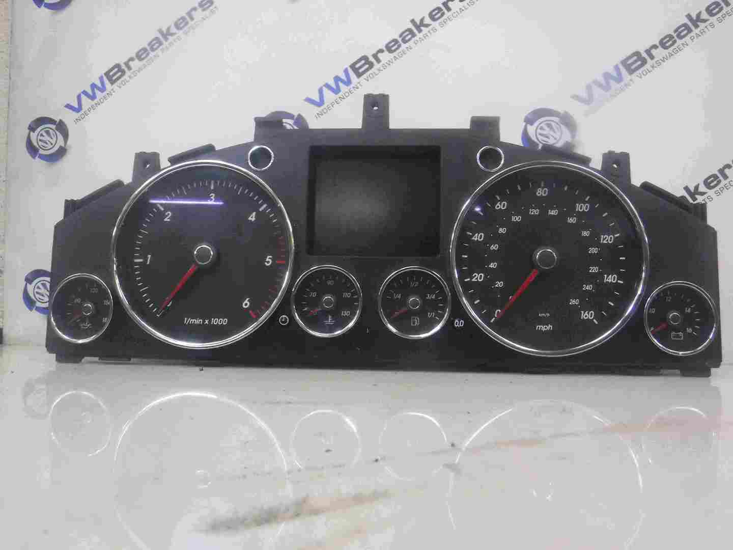 Volkswagen Touareg 2002-2007 Instrument Panel Clocks Dials Cluster Automatic
