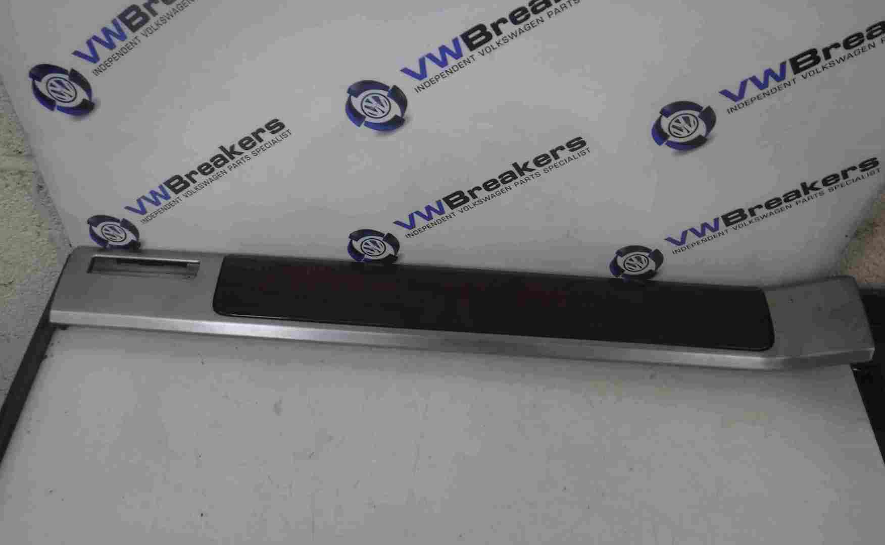 Volkswagen Touareg 2002-2007 Passenger NSF Front Dash Trim Insert Wood Effect
