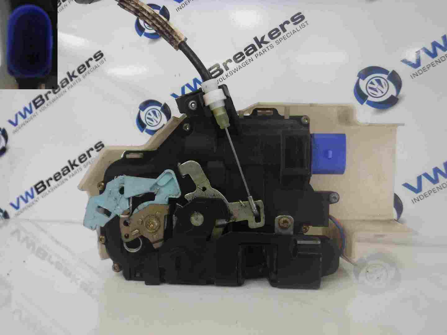 Volkswagen Touareg 2002-2007 Passenger NSR Rear Door Lock Mechanism