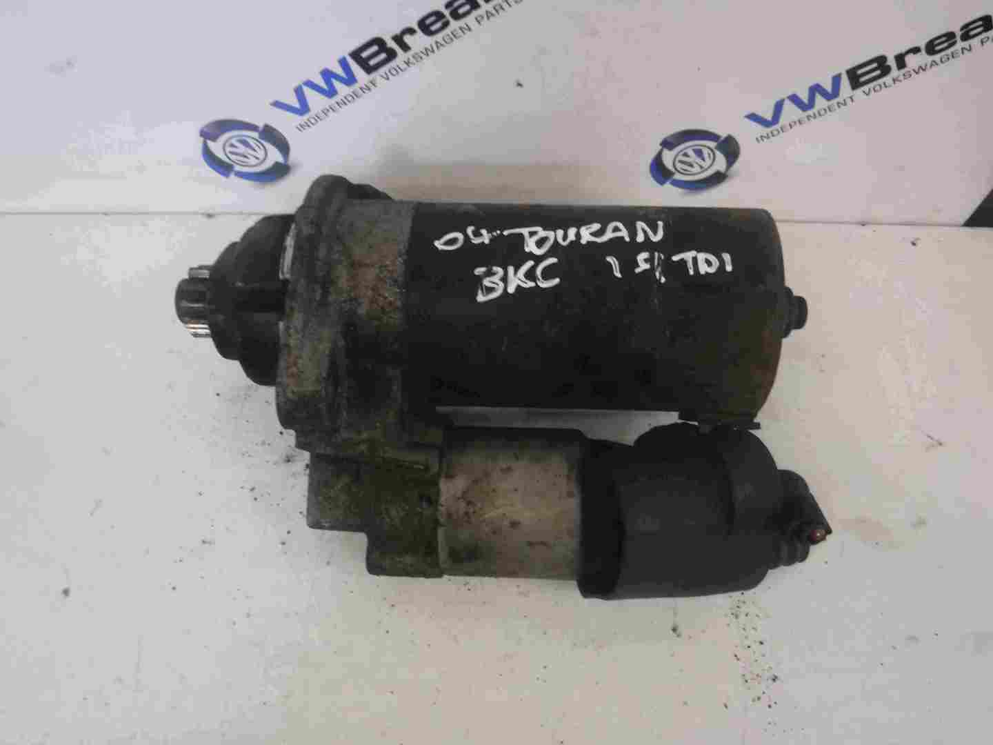 Volkswagen Touran 2003-2006 2.0 TDi Starter Motor Starting AZV