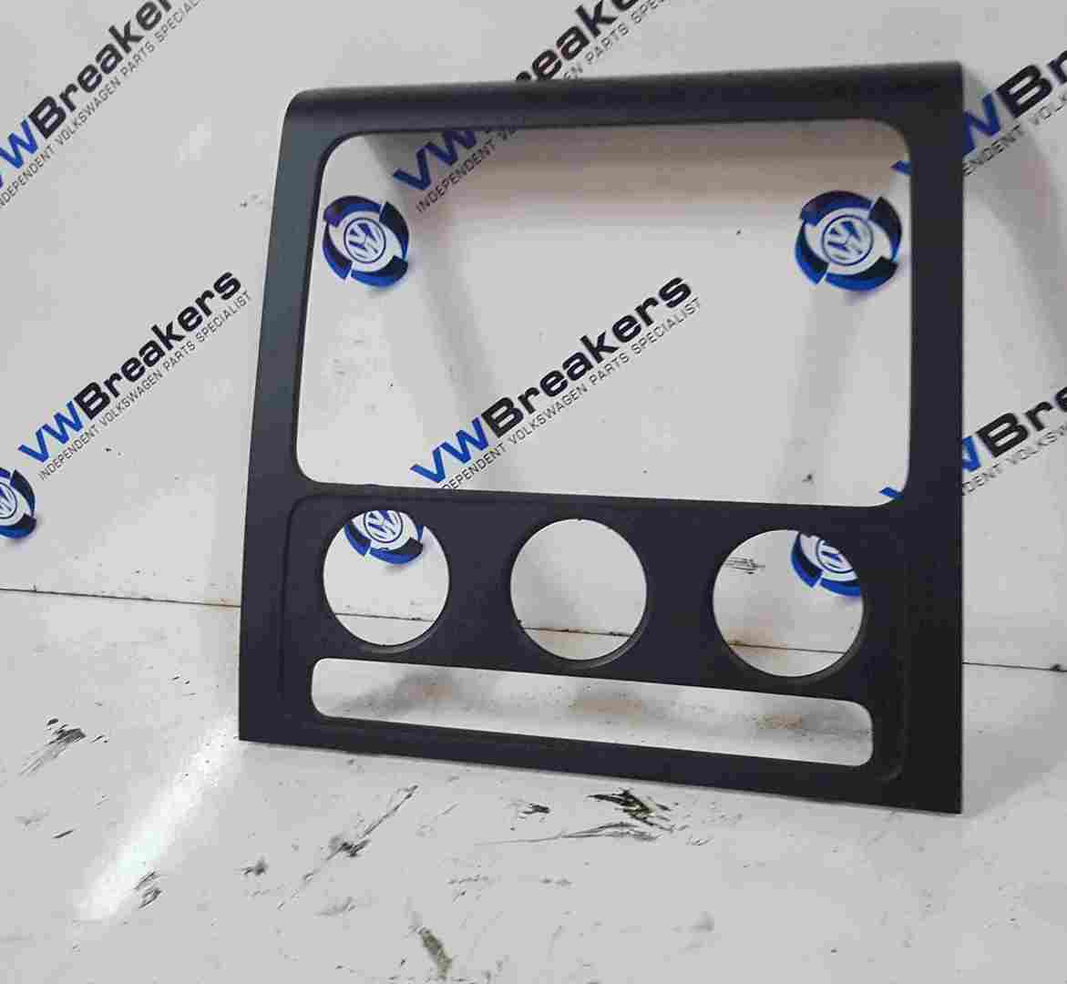 Volkswagen Touran 2003-2006 Centre Heater Surround Trim Dash 1T0858071G