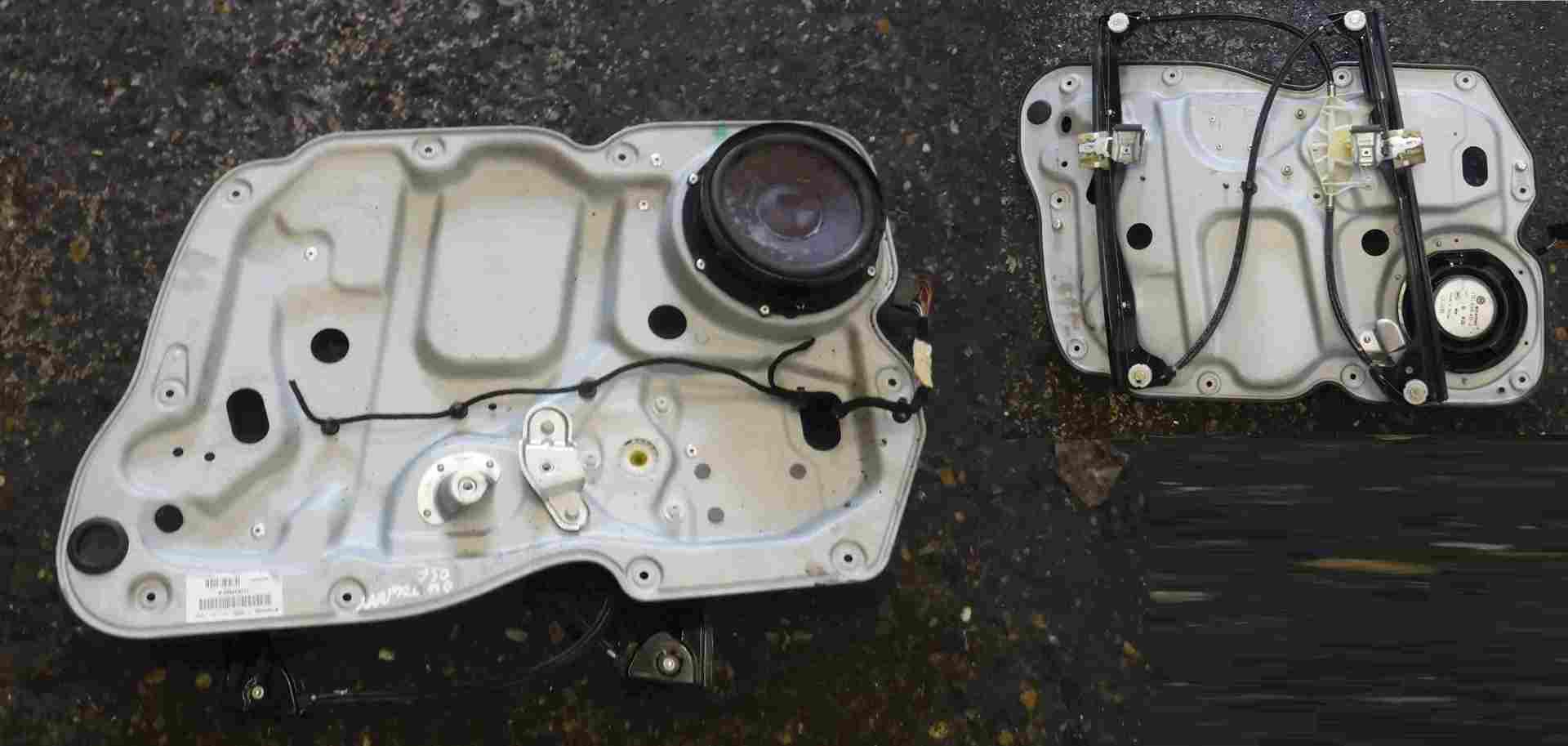 Volkswagen Touran 2003-2006 Drivers OSF Front Window Regulator 1T0837756M