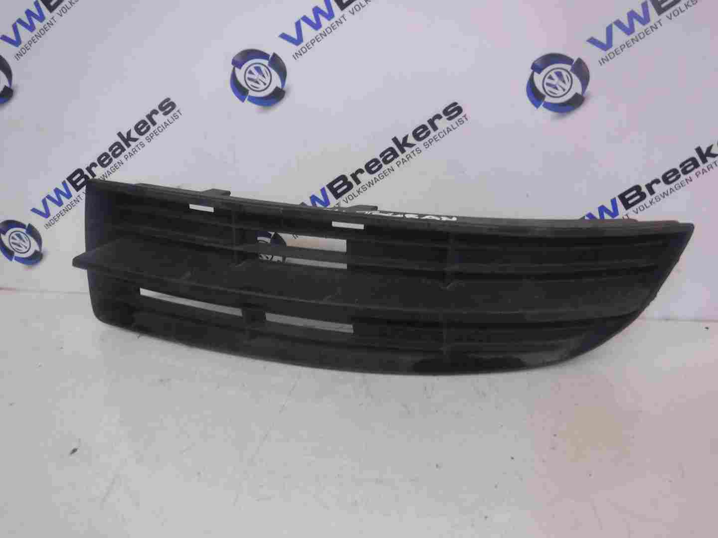 Volkswagen Touran 2003-2006 Passenger NSF Front Bumper Insert Grill Grille