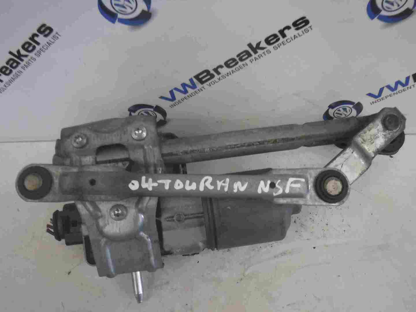 Volkswagen Touran 2003-2006 Passenger NSF Front Wiper Motor Linkage 1T0955119C