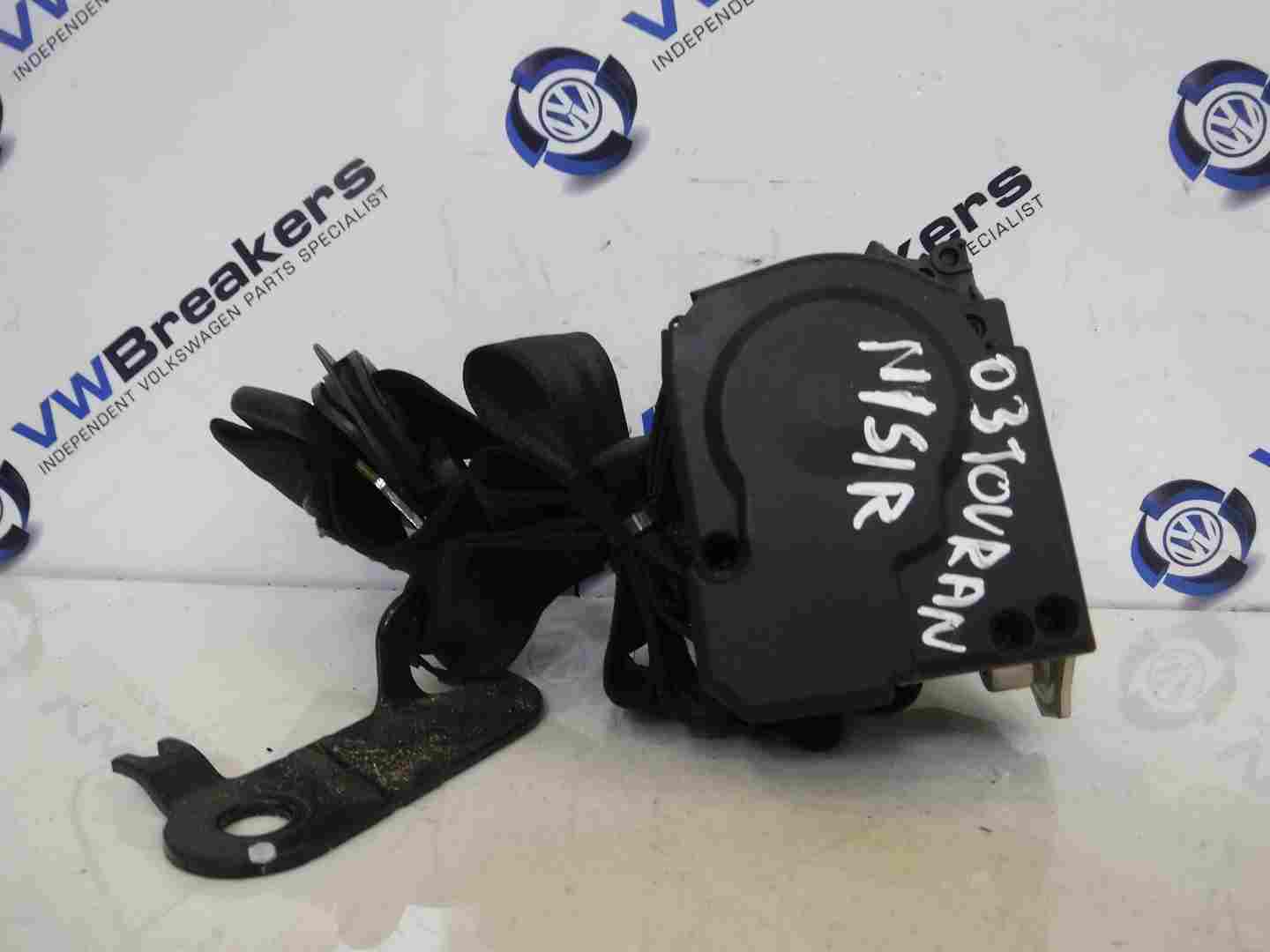 Volkswagen Touran 2003-2006 Passenger NSR Rear Boot 3rd Row Seat Belt