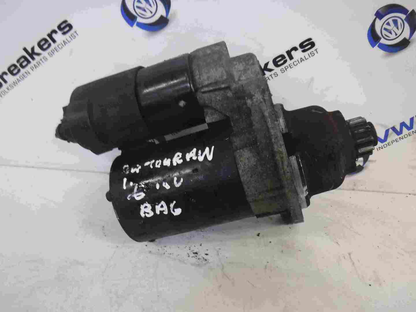 Volkswagen Touran 2003-2010 1.6 16v Starter Motor