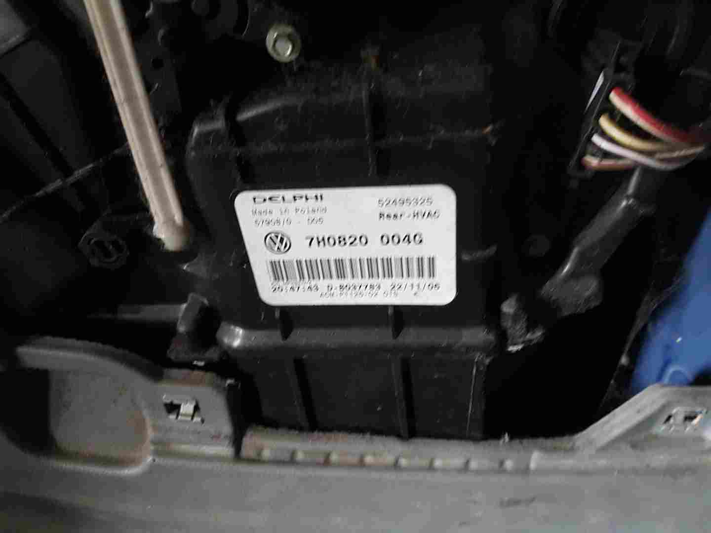 Volkswagen Transporter T5 2003-2009 Rear Heater Blower Motor Complete MATRIX