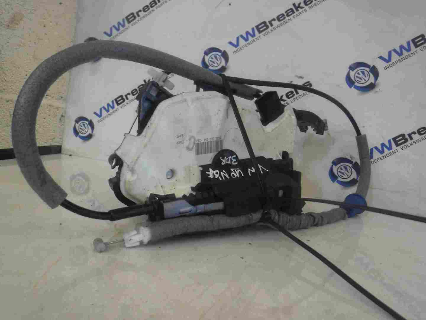 Volkswagen UP 2011-2017 Passenger NSF Front Door Lock 3dr 1S2837015B