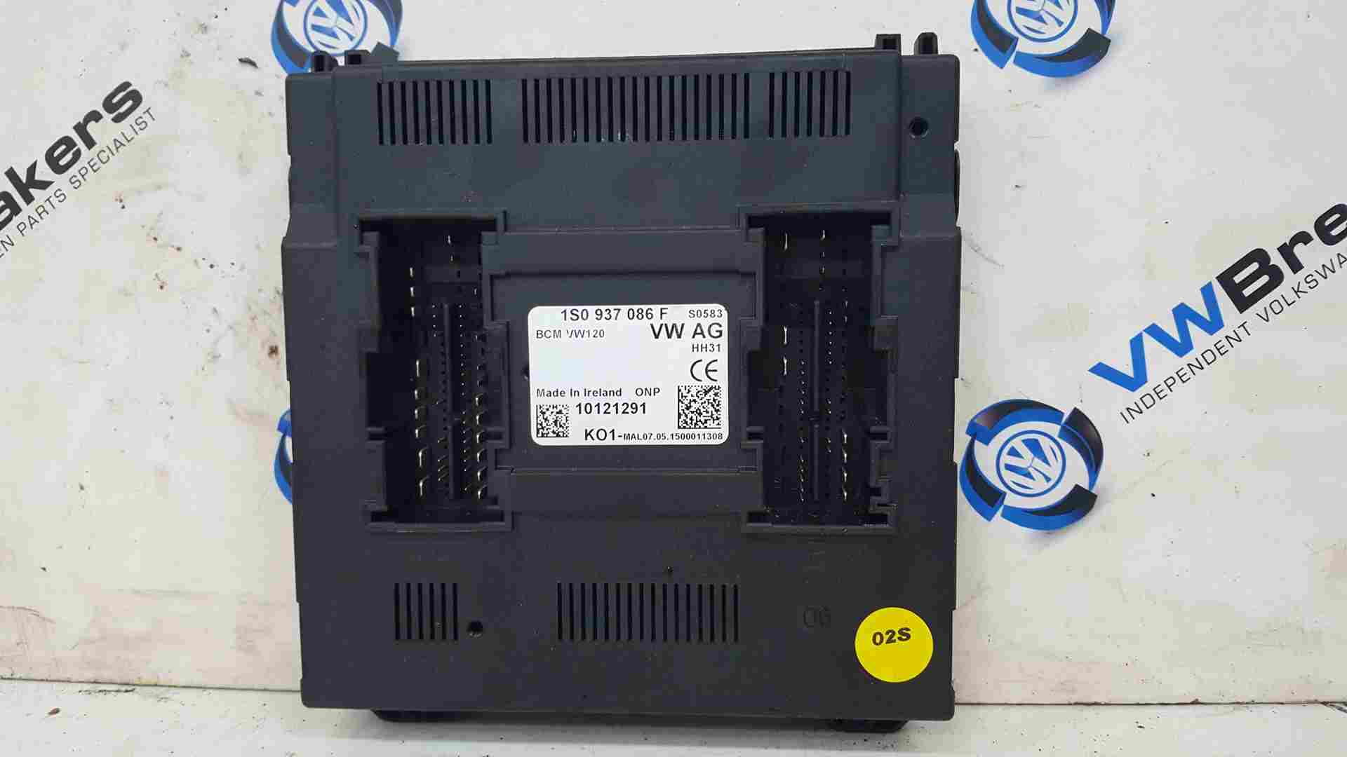 Volkswagen Up 2011-2017 Petrol BCM Body Control Module 1S0937086f 1s0937086f