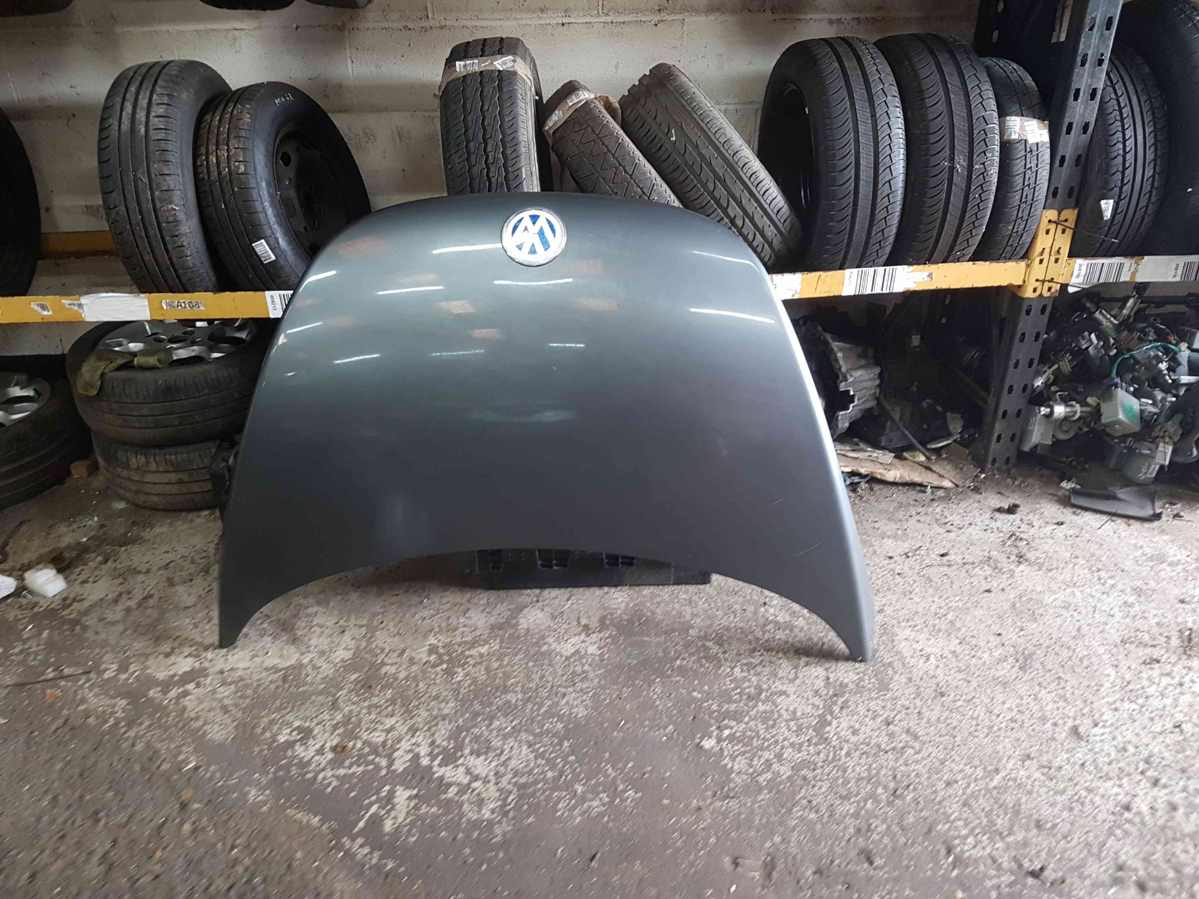 Volkswagen Beetle 1999-2006 Front Bonnet Grey Ld7x