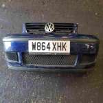 Volkswagen Polo 6N2 1999-2003 Front Bumper Blue Lb5n