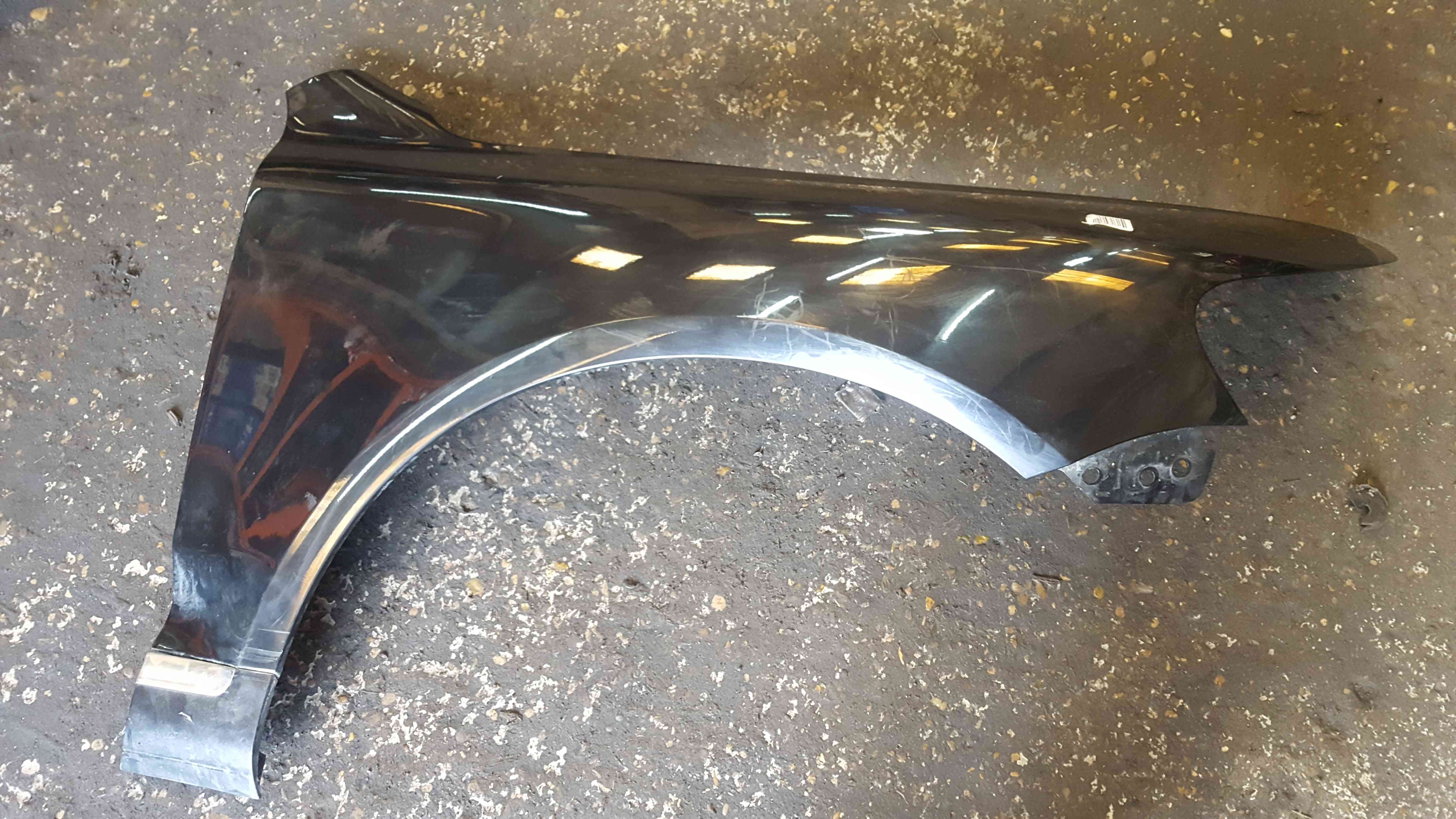 Volkswagen Touareg 2002-2007 Drivers Os Wing Black Lc9z 