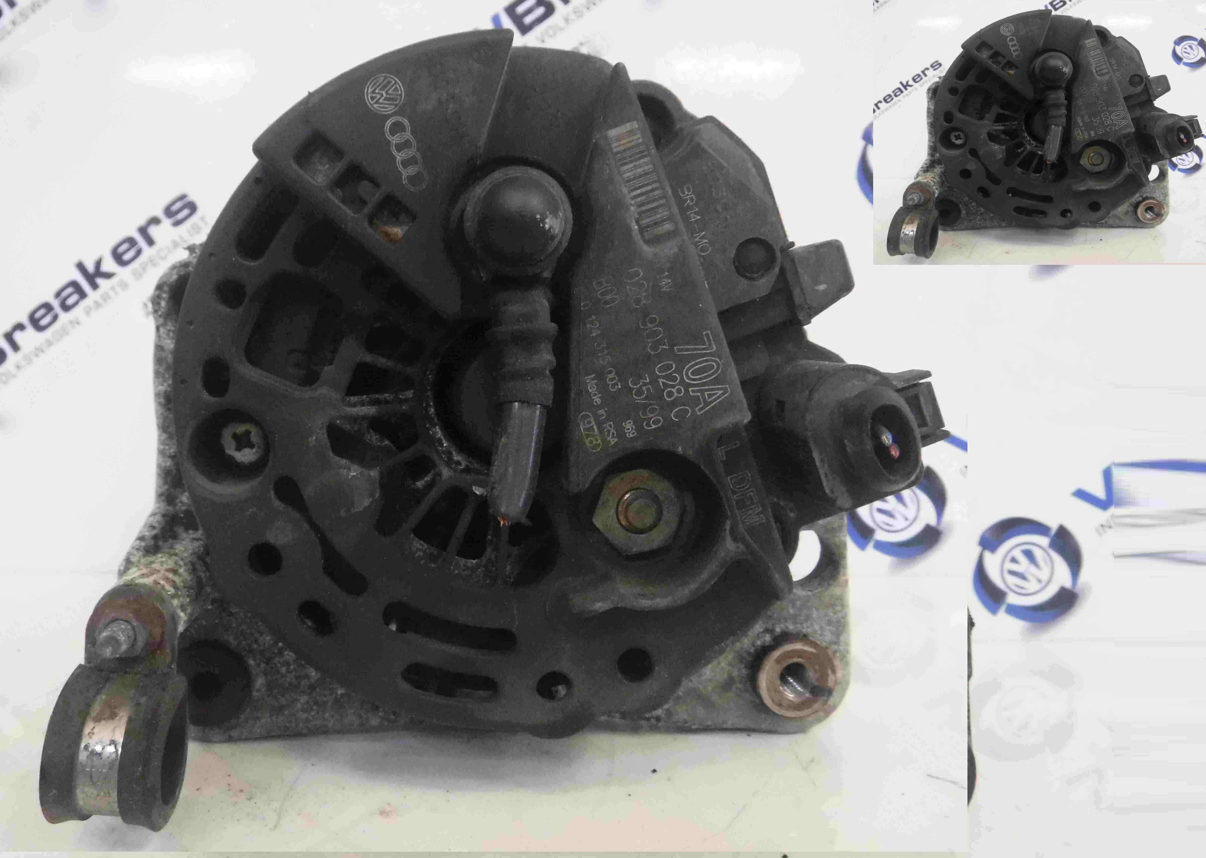 Volkswagen Beetle 1999-2006 1.6 8v Alternator 028903028C