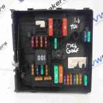 Volkswagen Golf MK6 2009-2012 Fuse Box Computer Board 1K0937125D 1K0937125C