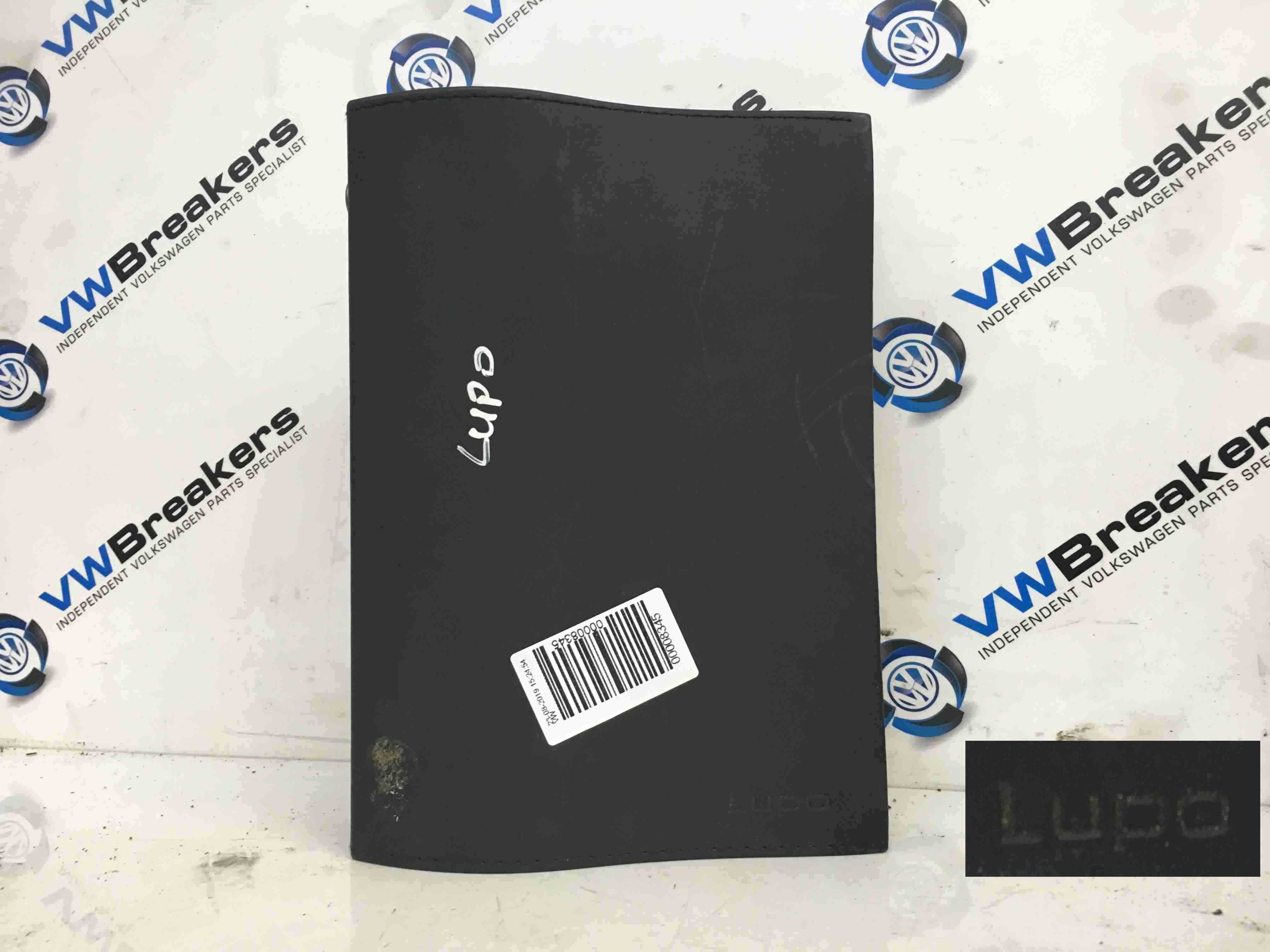 Volkswagen Lupo 1998-2005 Document Wallet Guides + Holder