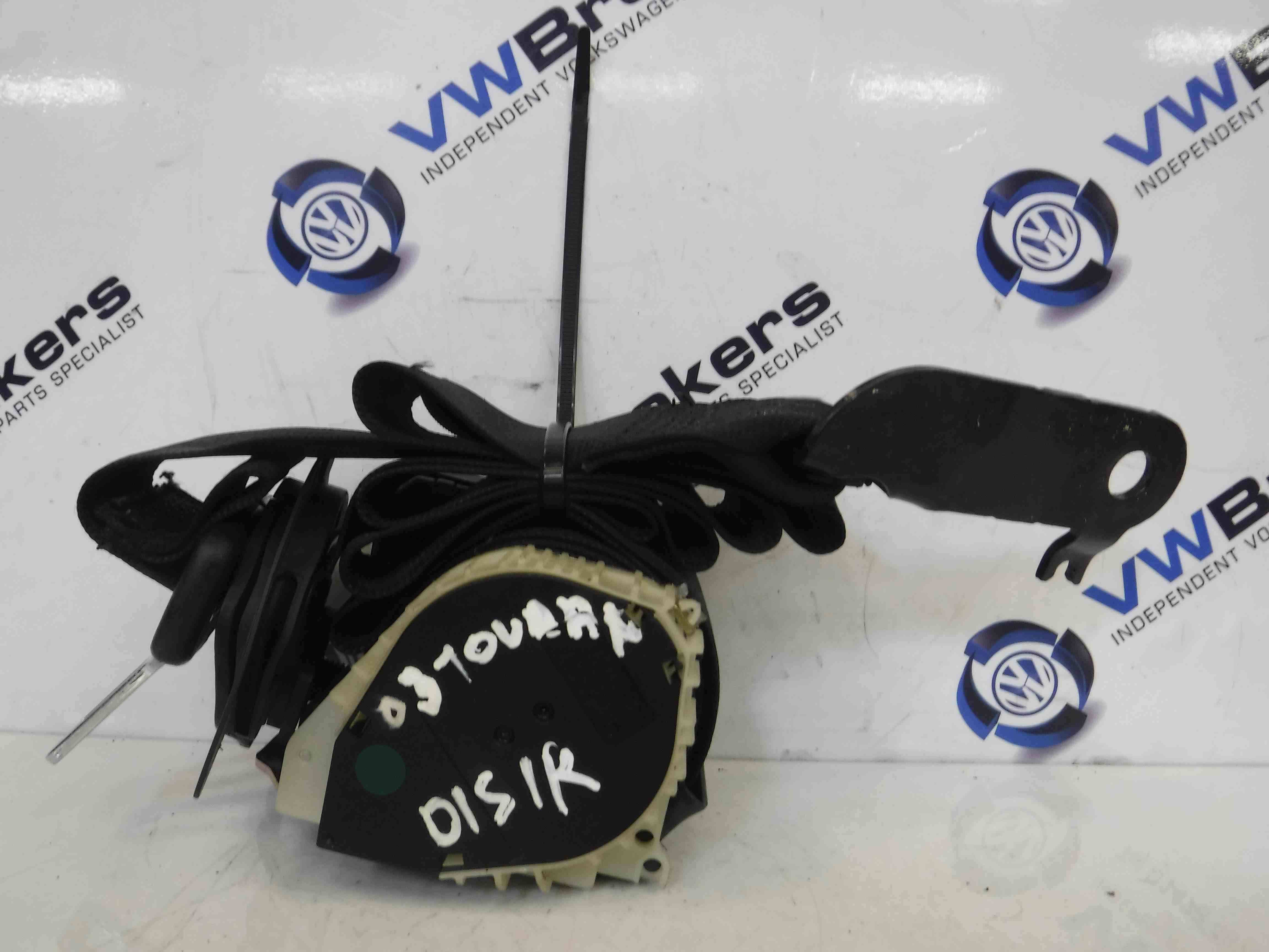 Volkswagen Touran 2003-2006 Drivers OSR Rear Seat Belt